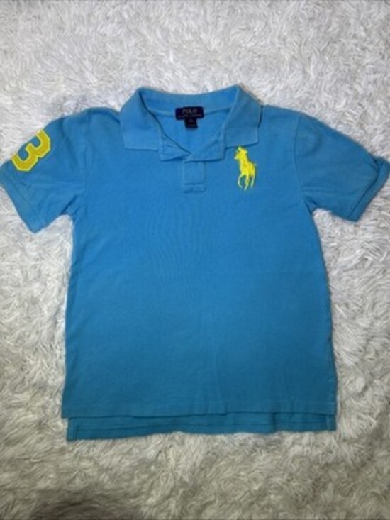 Polo Ralph Lauren 1/4 Zip Sweatshirt, 2Polo Big Pony,&button Up Youth Size 10/12 - Picture 13 of 16